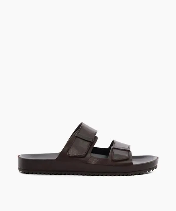 Dune London Leather Sandals Intells Brown Double Strap Leather Sandals Dune London Brown 8211 Men Dune London Leather Sandals Intells Brown Double Strap Leather Sandals Dune London Brown 8211 Men
