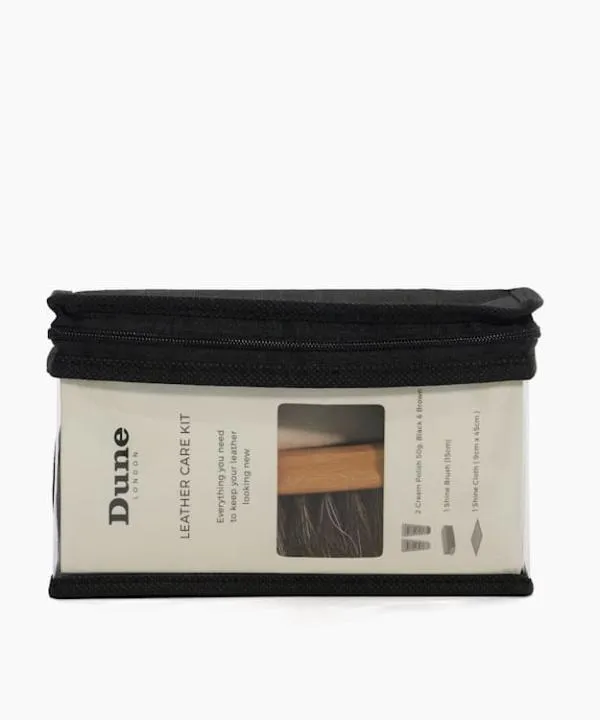 Dune London Shoe Care Leather Carekit Clear Leather Care Kit Dune London White 8211 WomenMen Dune London Shoe Care Leather Carekit Clear Leather Care Kit Dune London White 8211 WomenMen