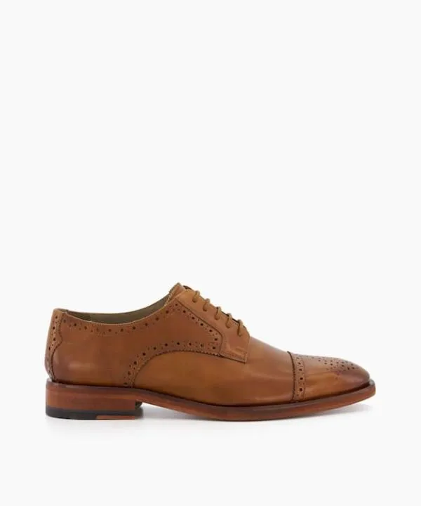 Dune London Smart Shoes Bridgford Tan Leather Derby Brogue Shoes Dune London Brown 8211 Men Dune London Smart Shoes Bridgford Tan Leather Derby Brogue Shoes Dune London Brown 8211 Men