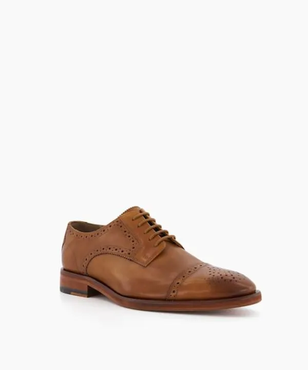 Dune London Smart Shoes Bridgford Tan Leather Derby Brogue Shoes Dune London Brown 8211 Men Dune London Smart Shoes Bridgford Tan Leather Derby Brogue Shoes Dune London Brown 8211 Men
