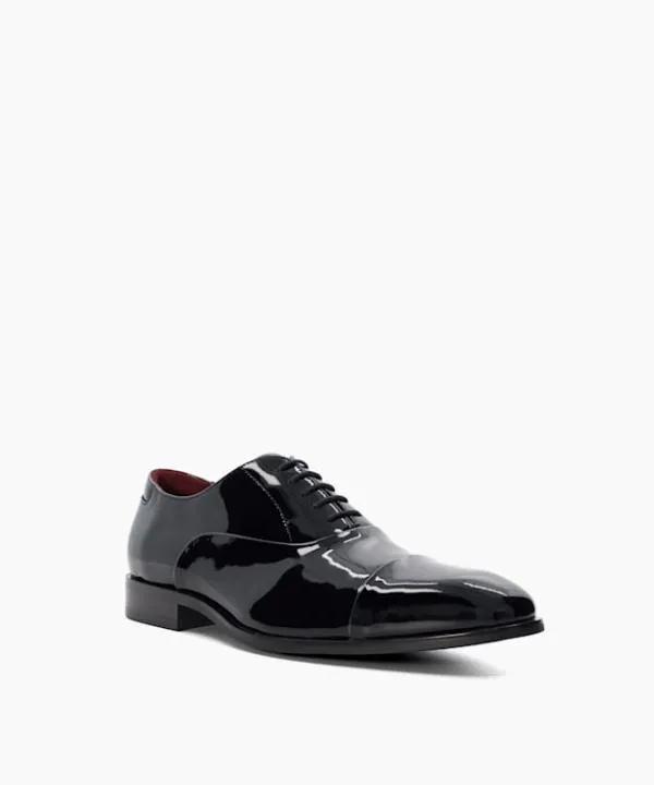 Dune London Smart Shoes Secrecy Black LaceUp Oxford Shoes Dune London Black Patent 8211 Men Dune London Smart Shoes Secrecy Black LaceUp Oxford Shoes Dune London Black Patent 8211 Men