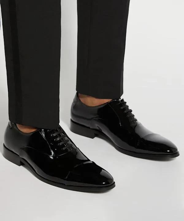 Dune London Smart Shoes Secrecy Black LaceUp Oxford Shoes Dune London Black Patent 8211 Men Dune London Smart Shoes Secrecy Black LaceUp Oxford Shoes Dune London Black Patent 8211 Men