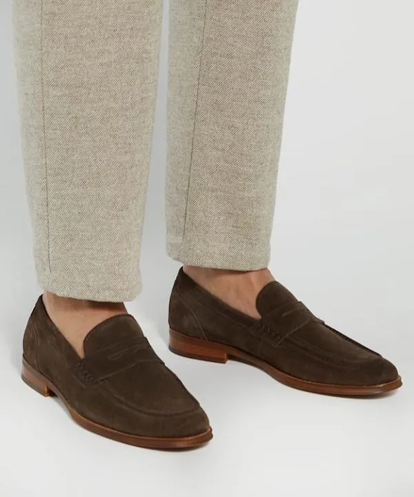Dune London Smart Shoes Sulli Brown Suede Moccasin Loafers Dune London Brown 8211 Men Dune London Smart Shoes Sulli Brown Suede Moccasin Loafers Dune London Brown 8211 Men