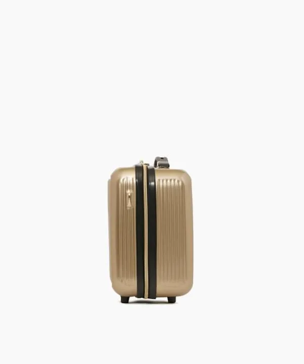 Dune London Suitcases and Luggage Olive Vanity Gold Travel Vanity Case Dune London Metallic 8211 Women