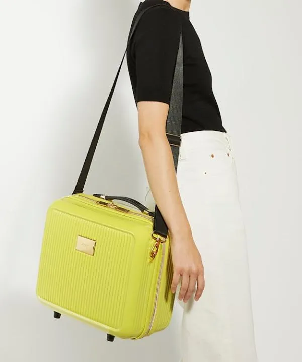 Dune London Suitcases and Luggage Olive Vanity Lime Small HardShell Travel Bag Dune London Green 8211 Women Dune London Suitcases and Luggage Olive Vanity Lime Small HardShell Travel Bag Dune London Green 8211 Women