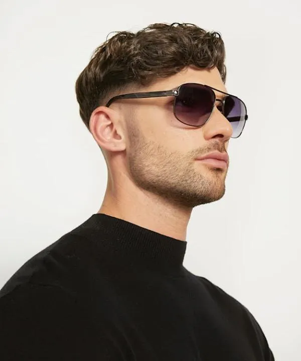 Dune London Sunglasses Ozzyy Gunmetal Premium Acetate and Metal Sunglasses Dune London Grey 8211 Men Dune London Sunglasses Ozzyy Gunmetal Premium Acetate and Metal Sunglasses Dune London Grey 8211 Men