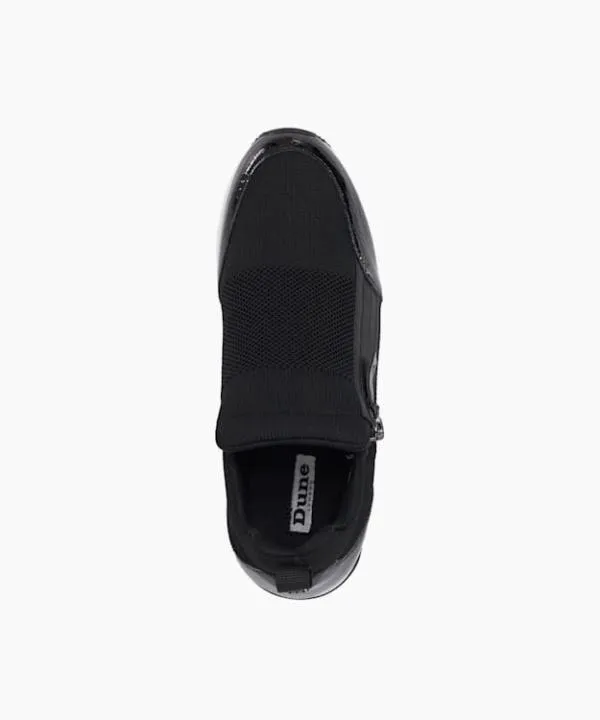 Dune London Trainers Ellens Black Heel Clip Wedge Heel Trainers Dune London Black 8211 Women Dune London Trainers Ellens Black Heel Clip Wedge Heel Trainers Dune London Black 8211 Women