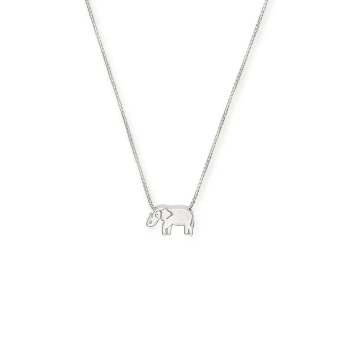 Elephant Necklace Sterling Silver Women Alex And Ani Strength Protection