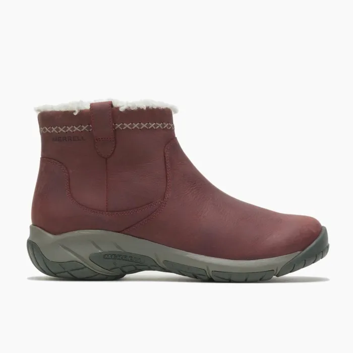 Encore 4 Bluff Zip Polar Waterproof Sable Women Merrell Boots