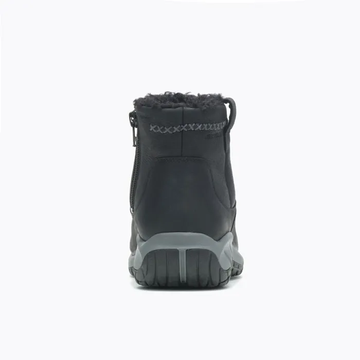 Encore 4 Bluff Zip Polar Waterproof Wide Width Black Women Merrell Boots