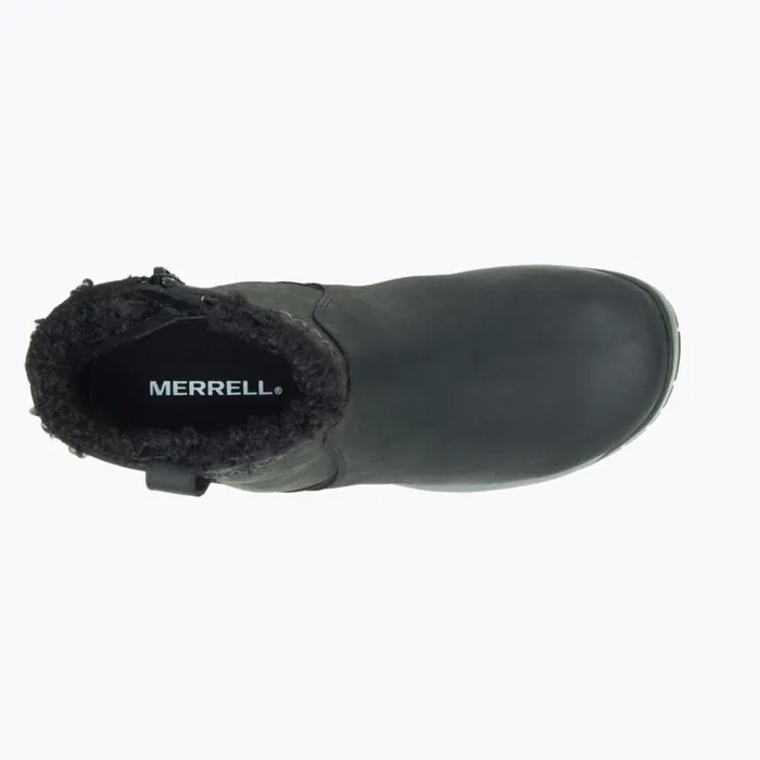 Encore 4 Bluff Zip Polar Waterproof Wide Width Black Women Merrell Boots