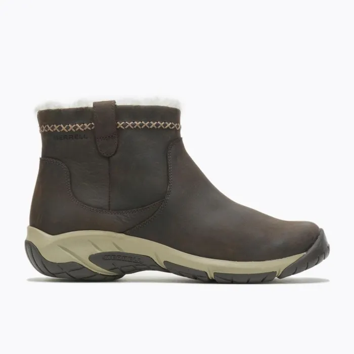 Encore 4 Bluff Zip Polar Waterproof Wide Width Espresso Women Merrell Boots
