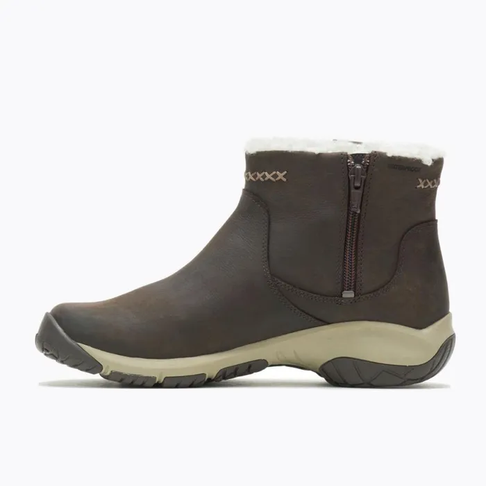 Encore 4 Bluff Zip Polar Waterproof Wide Width Espresso Women Merrell Boots