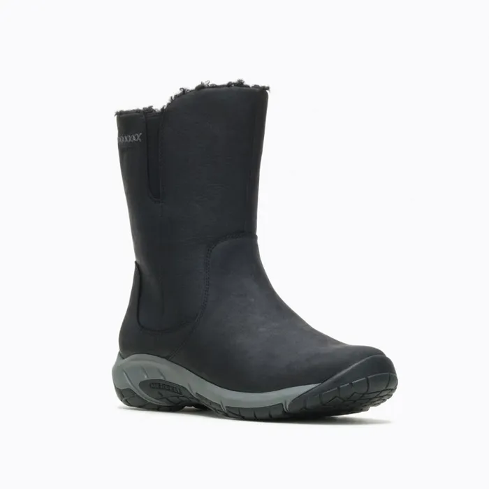 Encore 4 Tall Zip Polar Waterproof Black Women Merrell Boots