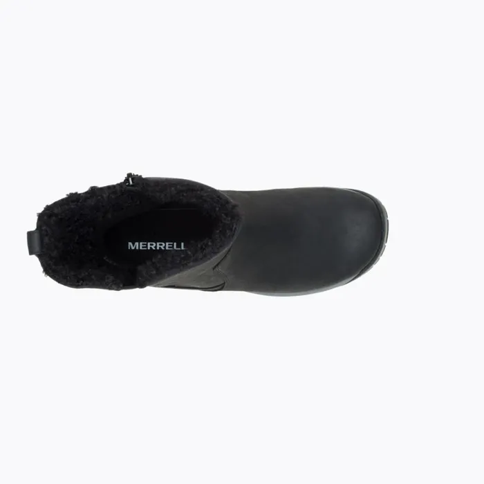 Encore 4 Tall Zip Polar Waterproof Black Women Merrell Boots