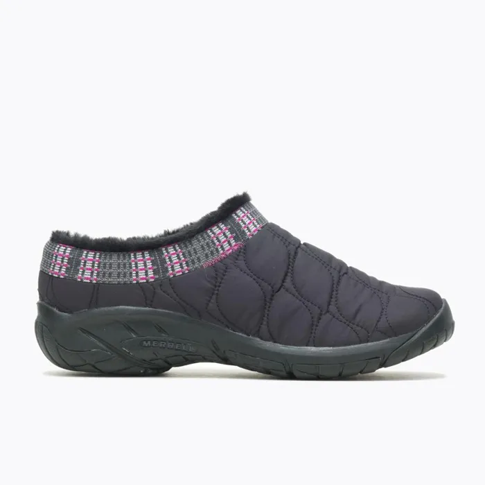 Encore Ice 4 Puff Black Women Merrell SlipOns