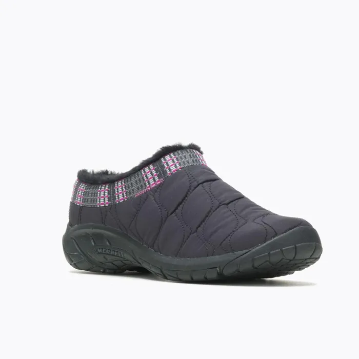 Encore Ice 4 Puff Black Women Merrell SlipOns