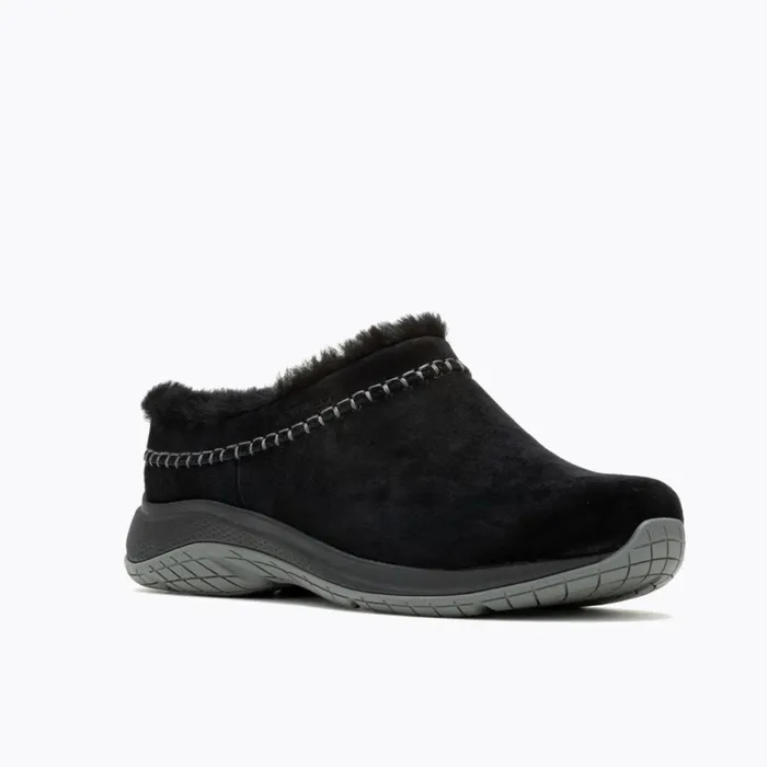Encore Ice 5 Wide Width Black Women Merrell SlipOns