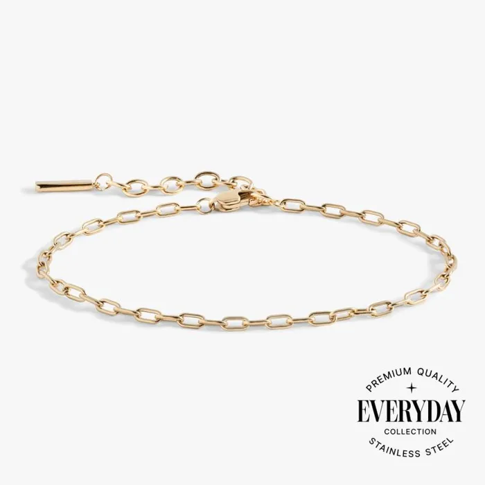 Everyday Paperclip Chain Bracelet Stainless Steel Gold Women Alex And Ani Bracelets Everyday Paperclip Chain Bracelet Stainless Steel Gold Women Alex And Ani Bracelets