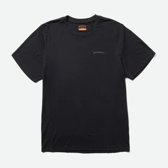 Everyday Tee With Tencel Black Men Merrell Tops