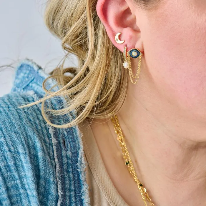 Evil Eye Celestial Earring Set Gold Women Alex And Ani Earrings Evil Eye Celestial Earring Set Gold Women Alex And Ani Earrings