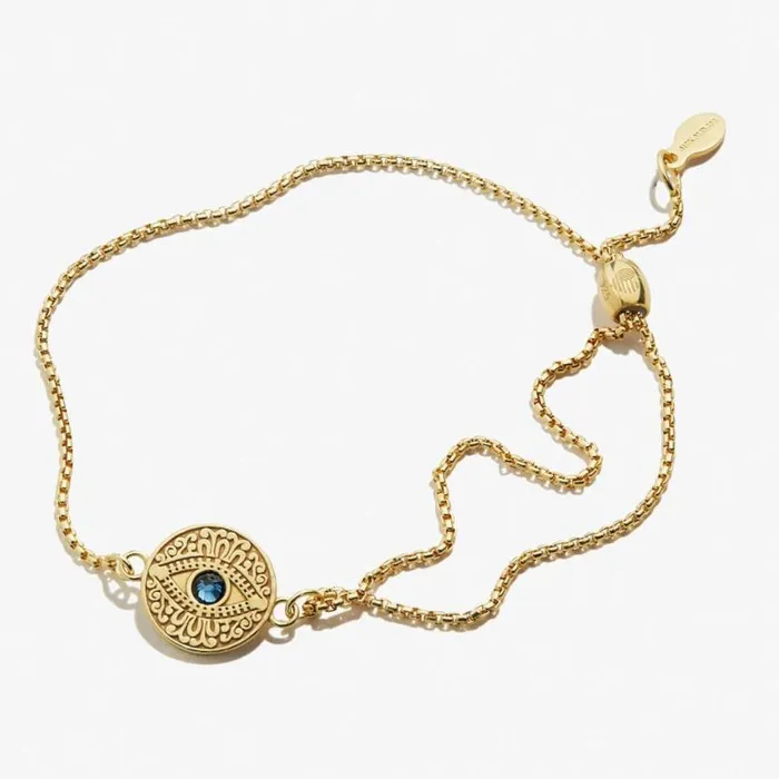 Evil Eye Crystal Pull Chain Bracelet Sterling Silver Women Alex And Ani Spiritual Religious Evil Eye Crystal Pull Chain Bracelet Sterling Silver Women Alex And Ani Spiritual Religious