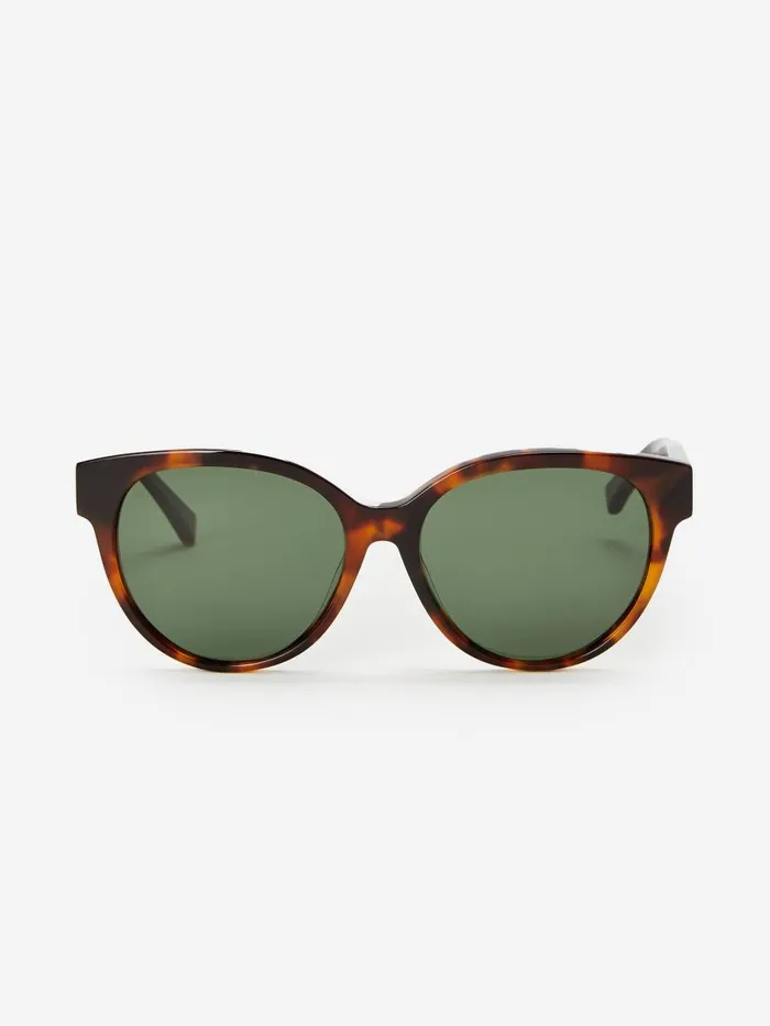 Eyewear Women JMcLaughlin Aveleen Sunglasses In Tortoise Greendark Brown