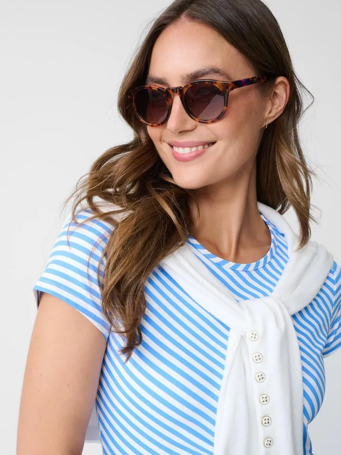 Eyewear Women JMcLaughlin Selena Sunglasses Leopard Tortoise