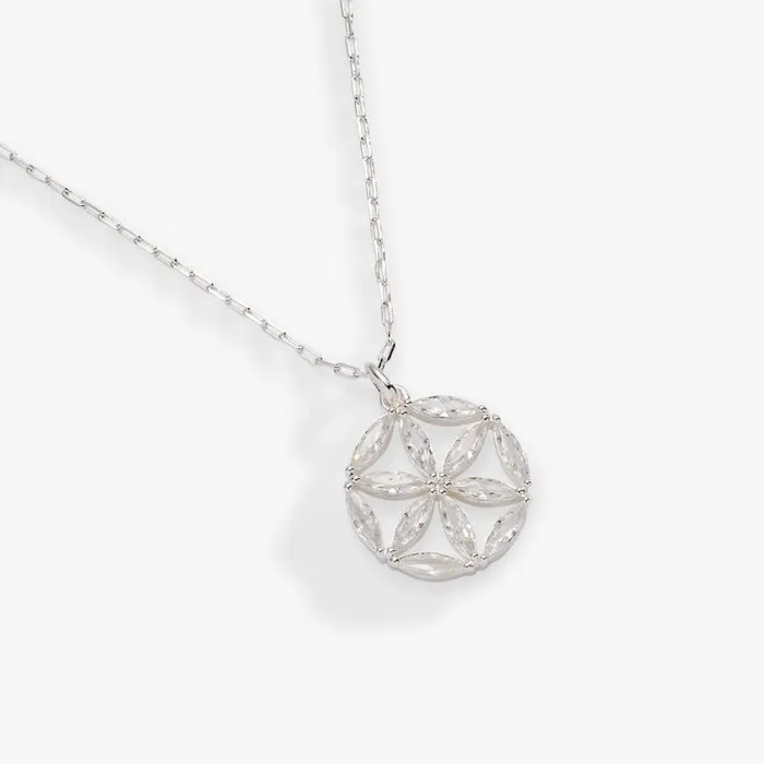 Faith And Family Rosette Pendant Necklace Silver Women Alex And Ani Necklaces Faith And Family Rosette Pendant Necklace Silver Women Alex And Ani Necklaces