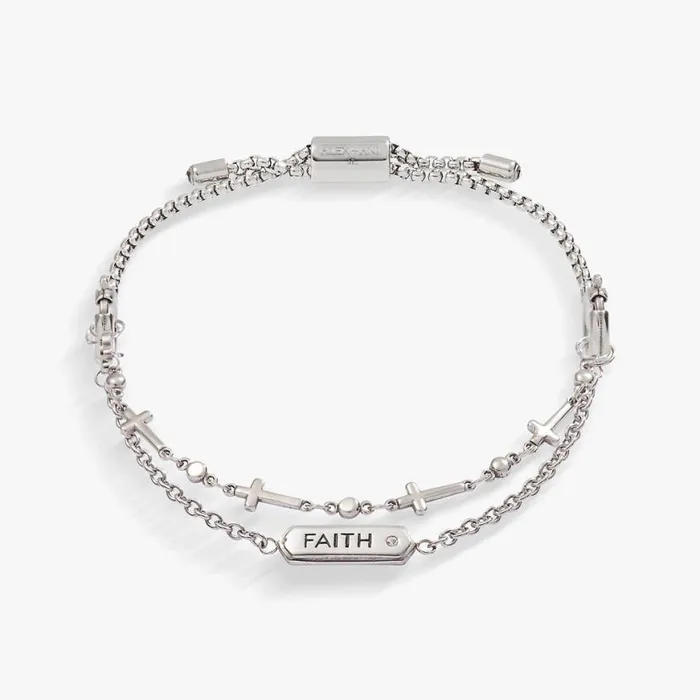 Faith Stranded Bracelet Set Stainless Steel Silver Women Alex And Ani Bracelets Faith Stranded Bracelet Set Stainless Steel Silver Women Alex And Ani Bracelets