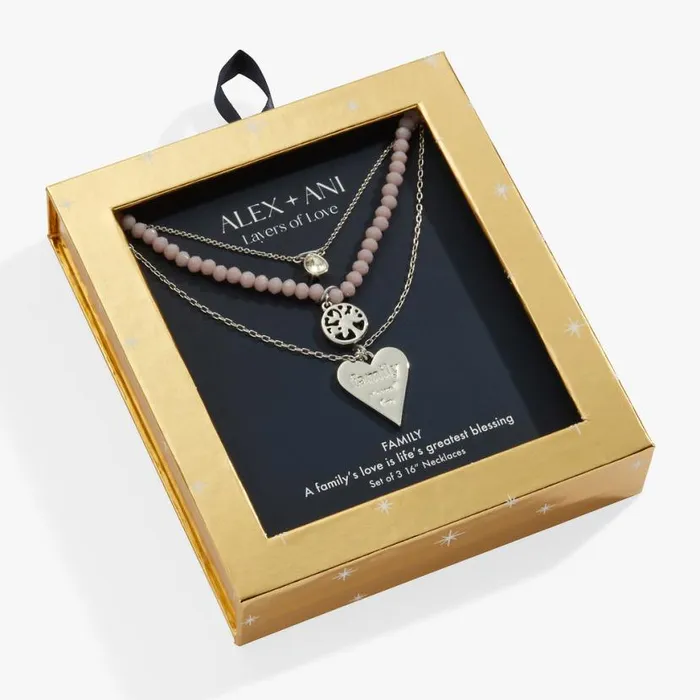 Family Layered Necklace Set Silver Women Alex And Ani Sympathy In Memory Family Layered Necklace Set Silver Women Alex And Ani Sympathy In Memory