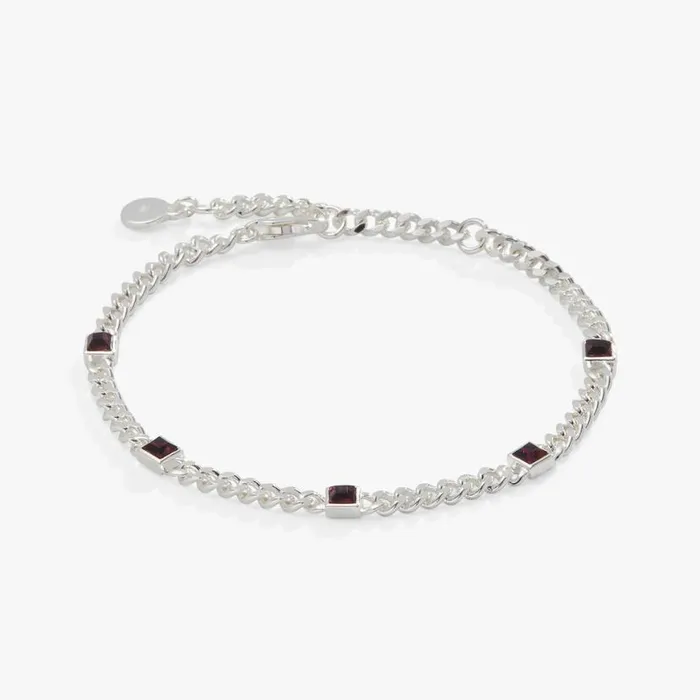 February Birthstone Amethyst Curb Chain Bracelet Silver Women Alex And Ani Bracelets February Birthstone Amethyst Curb Chain Bracelet Silver Women Alex And Ani Bracelets