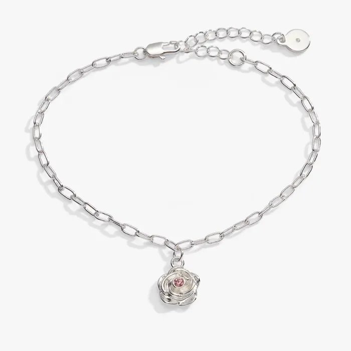 Flower And Crystal Bracelet Silver Women Alex And Ani Easter
