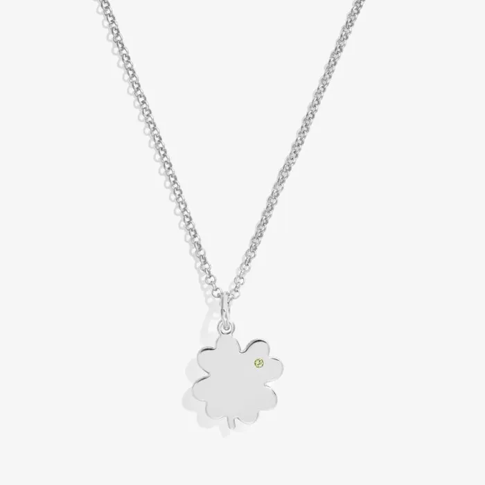 FourLeaf Clover Necklace 21034 Silver Women Alex And Ani Luck Prosperity