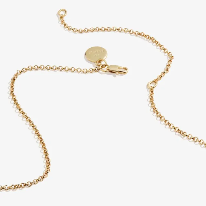 FourLeaf Clover Necklace 21034 Silver Women Alex And Ani Luck Prosperity