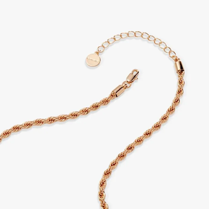 French Rope Chain Necklace Shiny Chocolate Women Alex And Ani Easter