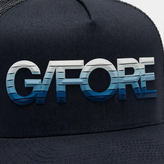 GFORE 3D OMBR GFORE COTTON TWILL TRUCKER HAT Ink MenWomen Hats GFORE 3D OMBR GFORE COTTON TWILL TRUCKER HAT Ink MenWomen Hats