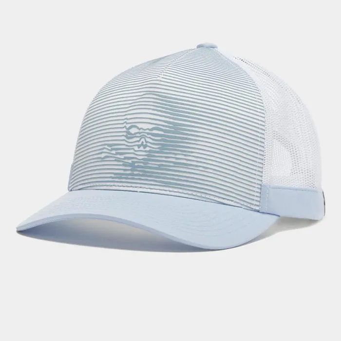 GFORE 3D SKULL and T039S INTERLOCK KNIT TRUCKER HAT Drizzle Men Hats