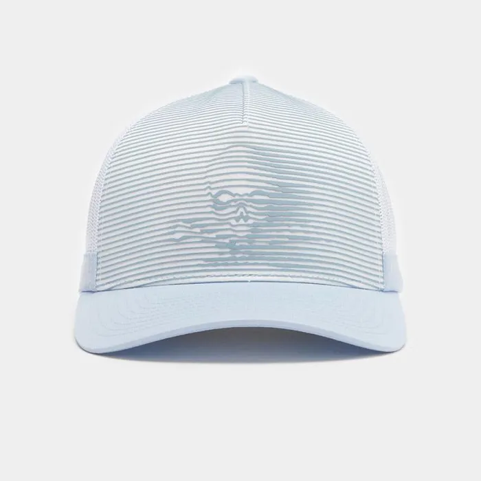 GFORE 3D SKULL and T039S INTERLOCK KNIT TRUCKER HAT Drizzle Men Hats GFORE 3D SKULL and T039S INTERLOCK KNIT TRUCKER HAT Drizzle Men Hats