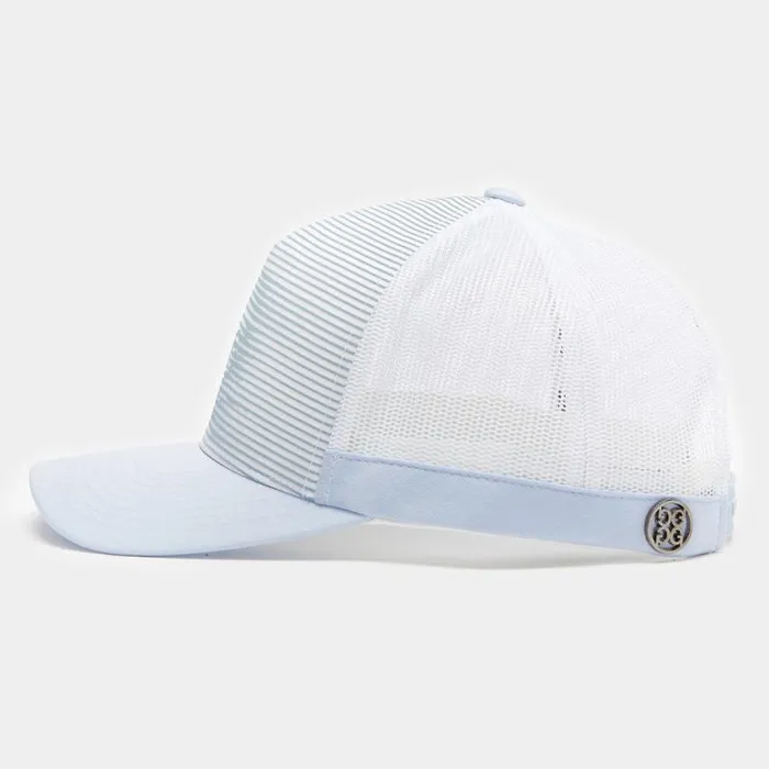 GFORE 3D SKULL and T039S INTERLOCK KNIT TRUCKER HAT Drizzle Men Hats GFORE 3D SKULL and T039S INTERLOCK KNIT TRUCKER HAT Drizzle Men Hats