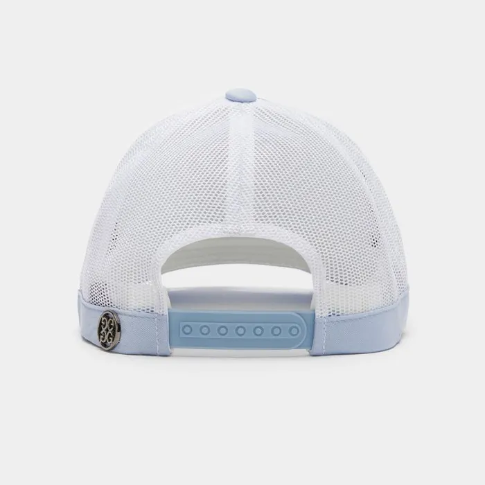 GFORE 3D SKULL and T039S INTERLOCK KNIT TRUCKER HAT Drizzle Men Hats GFORE 3D SKULL and T039S INTERLOCK KNIT TRUCKER HAT Drizzle Men Hats