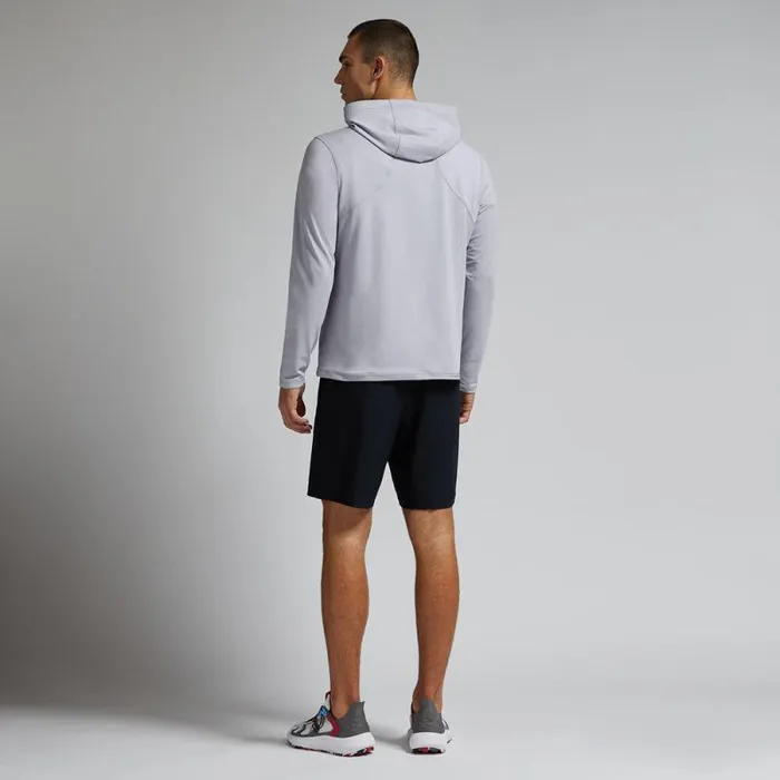GFORE BRUSHED BACK TECH HOODIE Light Heather Grey Men Hoodies and Tees