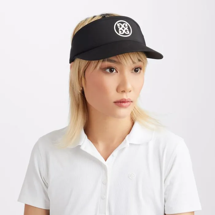 GFORE CIRCLE G039S NYLON VISOR Onyx MenWomen Hats GFORE CIRCLE G039S NYLON VISOR Onyx MenWomen Hats