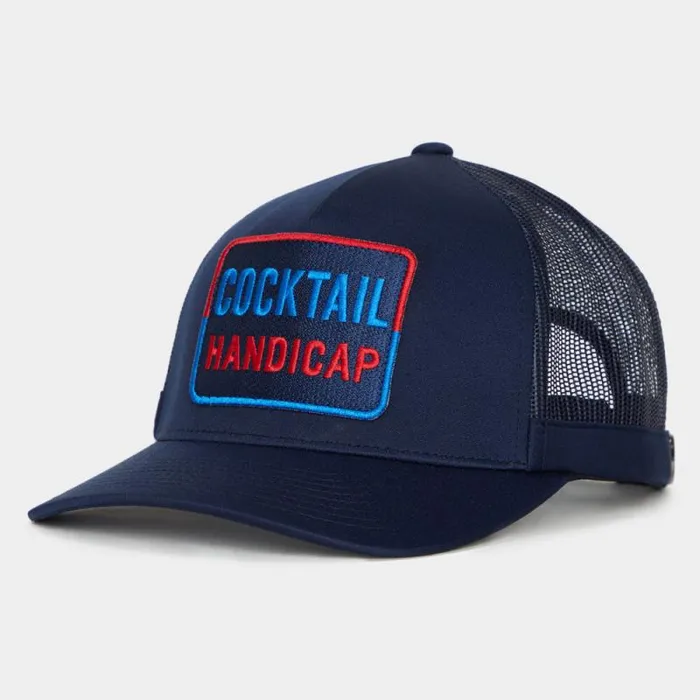 GFORE COCKTAIL HANDICAP INTERLOCK KNIT TRUCKER HAT Twilight MenWomen Hats