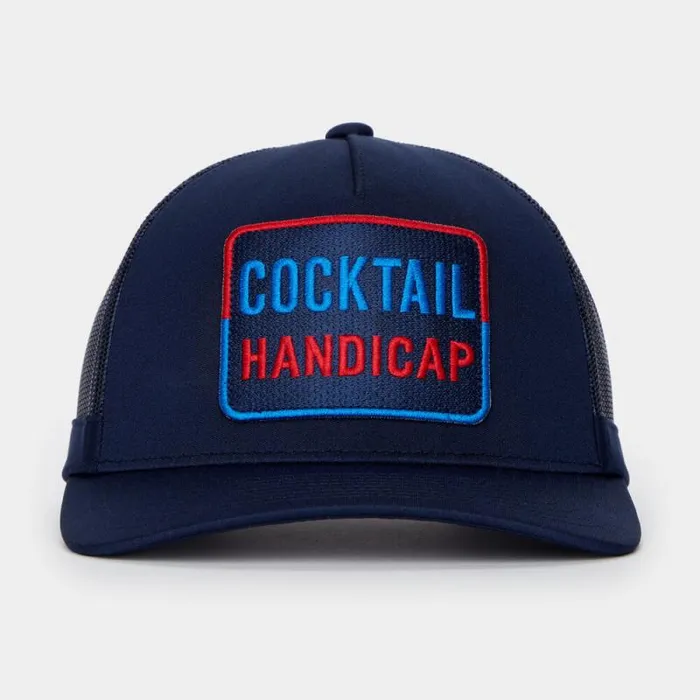 GFORE COCKTAIL HANDICAP INTERLOCK KNIT TRUCKER HAT Twilight MenWomen Hats GFORE COCKTAIL HANDICAP INTERLOCK KNIT TRUCKER HAT Twilight MenWomen Hats