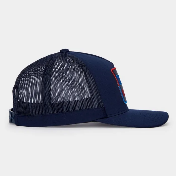 GFORE COCKTAIL HANDICAP INTERLOCK KNIT TRUCKER HAT Twilight MenWomen Hats GFORE COCKTAIL HANDICAP INTERLOCK KNIT TRUCKER HAT Twilight MenWomen Hats