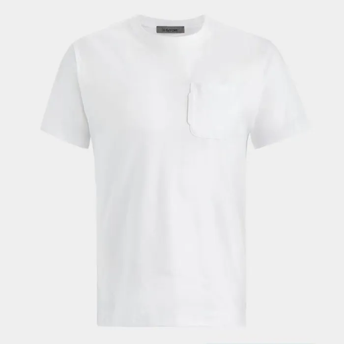 GFORE COTTON INTERLOCK EVERYDAY TEE Snow Men Hoodies and Tees