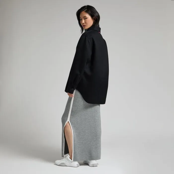 GFORE DOUBLE FACED CASHMERE JACKET Onyx Women Outerwear GFORE DOUBLE FACED CASHMERE JACKET Onyx Women Outerwear