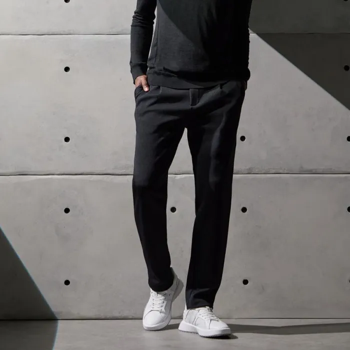 GFORE DOUBLE KNIT BLVD PANT Onyx Men Pants