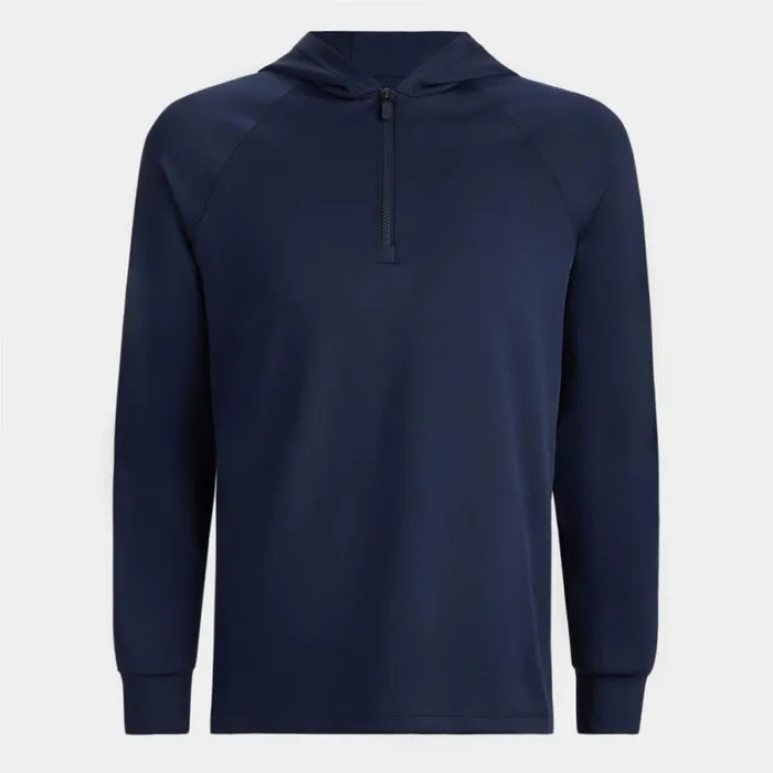 GFORE DOUBLE KNIT BRUSHED BACK QUARTER ZIP HOODIE Twilight Men Hoodies and Tees GFORE DOUBLE KNIT BRUSHED BACK QUARTER ZIP HOODIE Twilight Men Hoodies and Tees